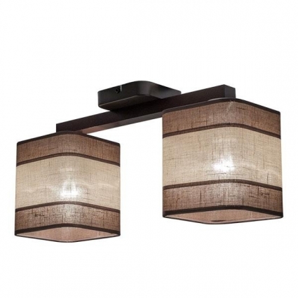 Потолочный светильник TK Lighting Nadia 1927 Nadia 2 в стиле кантри, цвет коричневый
