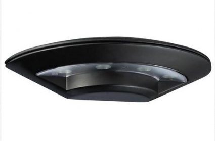 Уличный настенный светодиодный светильник Horoz 5.5W 4000K 076-003-0006 (HL237L) в стиле Хай-тек, цвет черный