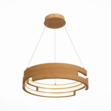 Подвесной светодиодный светильник ST Luce Genuine SL963.703.01 в современном стиле, цвет бежевый