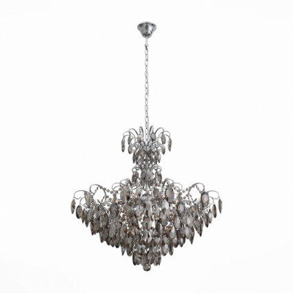 Подвесная люстра ST Luce Orecchini SL846.103.09 в стиле арт-деко, цвет серый