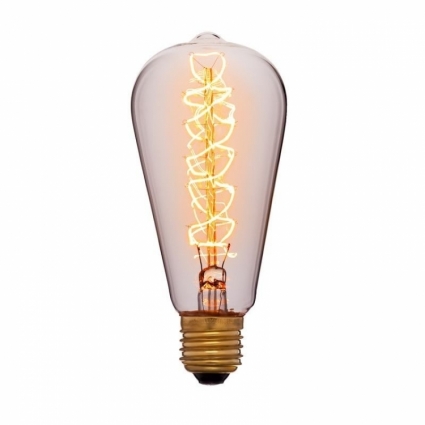 Sun Lumen Лампа накаливания E27 60W колба прозрачная 052-269 цвет прозрачный