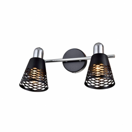 Спот Toplight Susan TL3760Y-02BC в стиле Хай-тек, цвет черный, мощность 80 Вт