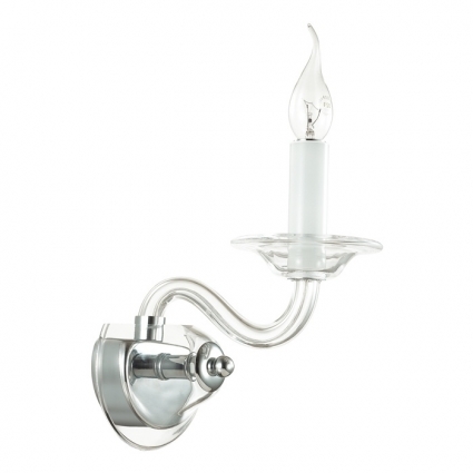 Бра Odeon Light Aria 3931/1W в стиле модерн, цвет хром, мощность 40 Вт