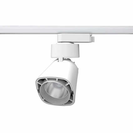Трековый светодиодный светильник Novotech Hosta 357703 в стиле Хай-тек, цвет белый