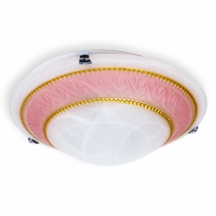 Потолочный светильник Toplight Elizabeth TL9091Y-02PK в современном стиле, цвет розовый