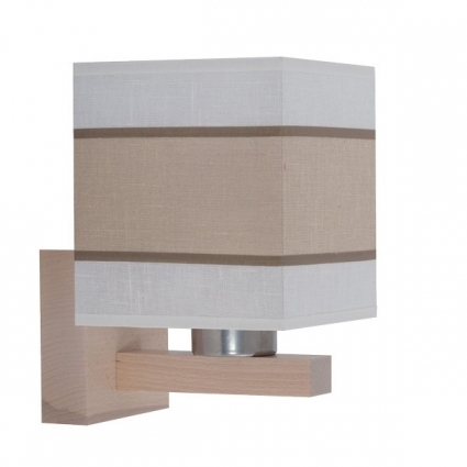 Бра TK Lighting 560 Lea White в стиле кантри, цвет бежевый