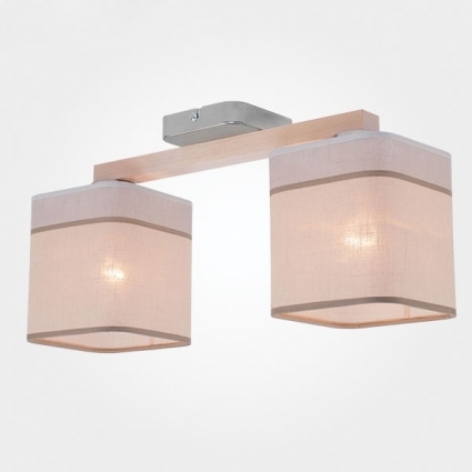 Потолочная люстра TK Lighting Nadia 1917 Nadia White 2 в современном стиле, цвет бежевый