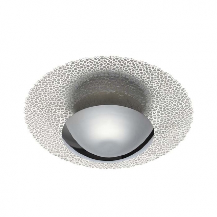Потолочный светодиодный светильник Odeon Light Solario 3560/24L в стиле модерн, цвет серебро