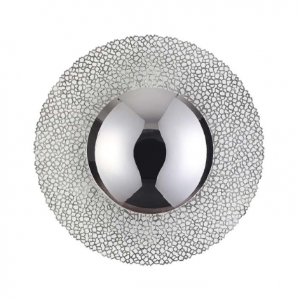 Потолочный светодиодный светильник Odeon Light Solario 3560/18L в стиле модерн, цвет серебро