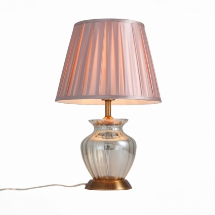 Настольная лампа ST Luce Assenza SL967.304.01 в стиле модерн, цвет коричневый
