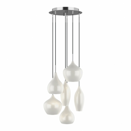 Подвесная люстра Lightstar Pentola 803060 в современном стиле, цвет белый
