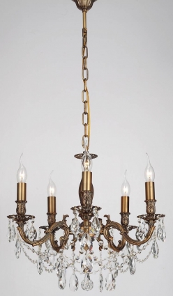 Подвесная люстра Lucia Tucci Firenze 141.5 Antique в классическом стиле, цвет бронза