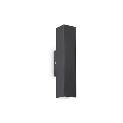 Бра Ideal Lux Sky AP2 Nero в современном стиле, цвет черный, мощность 56 Вт
