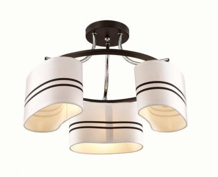 Потолочная люстра Lumion Ivara 3056/3C в современном стиле, цвет белый, мощность 120 Вт