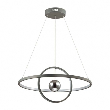 Подвесной светодиодный светильник Odeon Light Lond 4031/40L в стиле Хай-тек, цвет хром