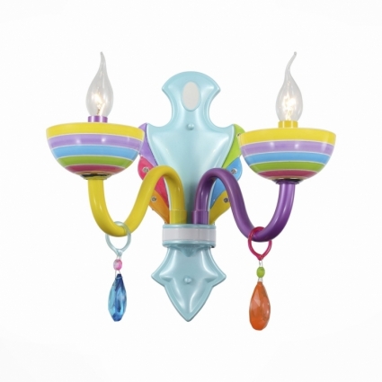 Бра ST Luce Ornato SL672.781.02 в современном стиле, цвет разноцветный, мощность 80 Вт