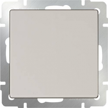 Werkel Перекрестный переключатель одноклавишный слоновая кость WL03-SW-1G-С-ivory 4690389073588 цвет бежевый