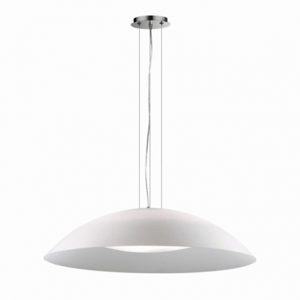 Подвесной светильник Ideal Lux Lena SP3 D74 Bianco в современном стиле, цвет белый