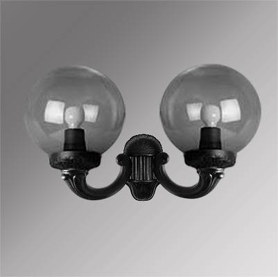 Уличный настенный светильник Fumagalli Mirra/G300 G30.142.000.AZE27 в стиле ретро, цвет черный