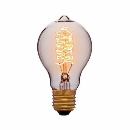 Sun Lumen Лампа накаливания E27 60W груша прозрачная 052-221 цвет прозрачный