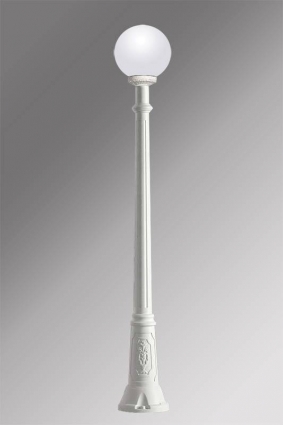 Уличный фонарь Fumagalli Gigi/G300 G30.156.000.WYE27 в стиле ретро, цвет белый