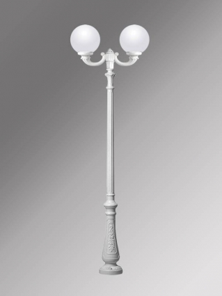 Уличный фонарь Fumagalli Nebo Ofir/G300 G30.202.R20.WYE27 в стиле ретро, цвет белый