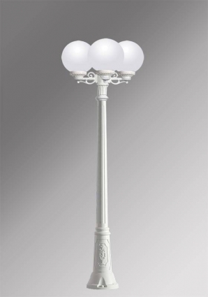 Уличный фонарь Fumagalli Gigi Bisso/G250 G25.156.S30.WYE27 в стиле ретро, цвет белый