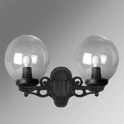 Уличный настенный светильник Fumagalli Porpora/G250 G25.141.000.AXE27 в стиле ретро, цвет черный