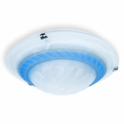 Потолочный светильник Toplight Clare TL9101Y-02BL в морском стиле, цвет голубой