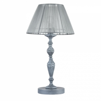 Настольная лампа Maytoni Monsoon ARM154-TL-01-S в стиле прованс, цвет серый