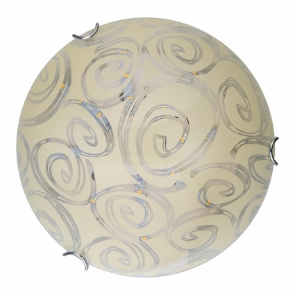 Настенно-потолочный светодиодный светильник Toplight Flora TL9601Y-00WH в стиле прованс, цвет белый