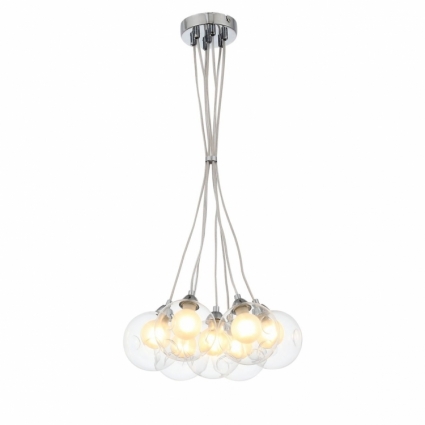 Подвесная люстра ST Luce Dualita SL431.113.07 в стиле Хай-тек, цвет хром