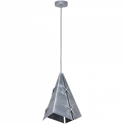 Подвесной светильник Luminex Conall 5517 в стиле лофт, цвет серый