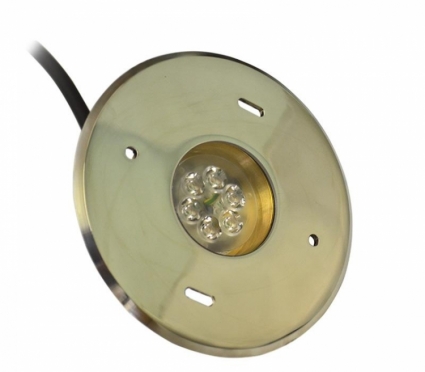 Подводный светодиодный светильник LEDprom LP GB 130/6/12 N AISI 316 12V RGB 4607610302089 в современном стиле, цвет разноцветный