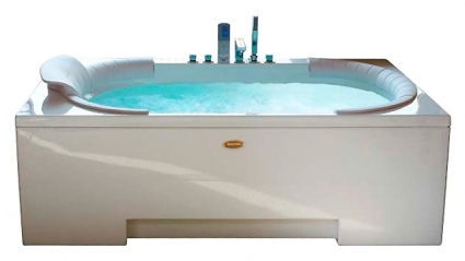 Акриловая ванна Jacuzzi J-sha Mi Top SX (L) пристенная, прямоугольная
