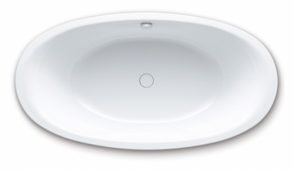 Стальная ванна Kaldewei Ellipso Duo Oval 232 с покрытием Easy-Clean, встраиваемая, овальная