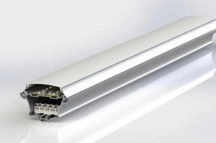 Подвесной светодиодный светильник Halla-Lighting Concept-EVO 5Э 201-100140-2 в современном стиле, цвет серебро