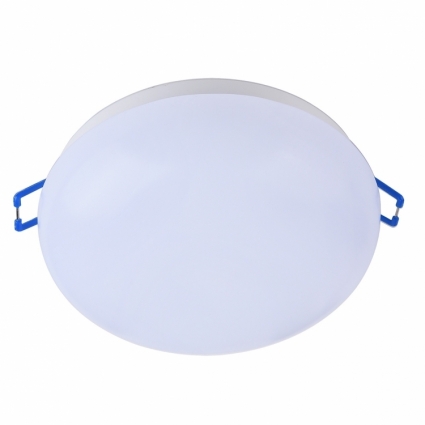 Встраиваемый светодиодный светильник Maytoni Plastic DL297-6-6W-W в современном стиле, цвет белый