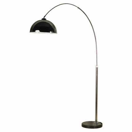 Торшер Lussole Lgo LSP-0540 в современном стиле, цвет черный, мощность 60 Вт