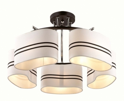 Потолочная люстра Lumion Ivara 3056/5C в современном стиле, цвет белый, мощность 200 Вт
