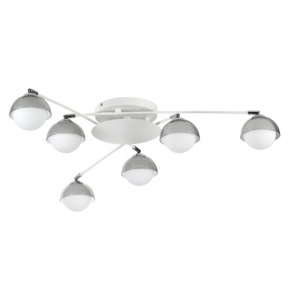 Потолочная люстра Lumion Dondoo 3635/6C в стиле Хай-тек, цвет белый, мощность 240 Вт