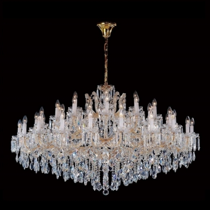 Подвесная люстра Crystal Lux Tesoro SP50 в классическом стиле, цвет прозрачный