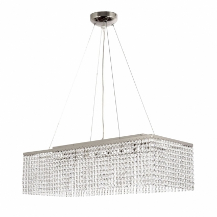 Подвесная люстра Arti Lampadari Milano E 1.5.70X25.501 N в стиле модерн, цвет матовый никель