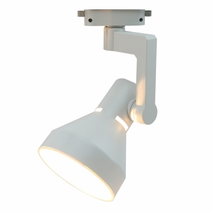 Трековый светильник Arte Lamp Nido A5108PL-1WH в современном стиле, цвет белый