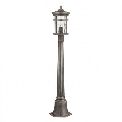 Уличный светильник Odeon Light Virta 4044/1F в стиле кантри, цвет черный