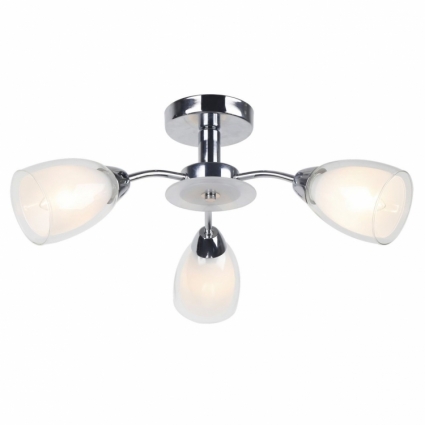 Потолочная люстра Arte Lamp 53 A7201PL-3CC в современном стиле, цвет белый