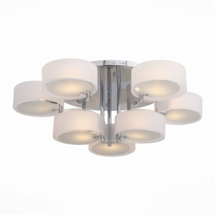 Потолочная люстра ST Luce Foresta SL483.502.09 в современном стиле, цвет белый