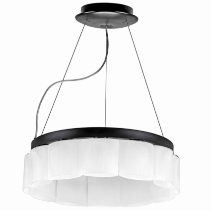 Подвесная светодиодная люстра Lightstar Nibbler 812126 в стиле модерн, цвет белый