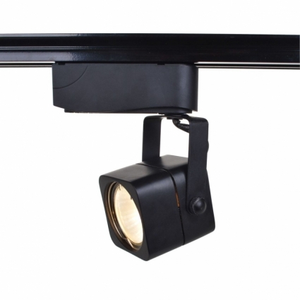 Трековый светильник Arte Lamp Linea A1314PL-1BK в современном стиле, цвет черный