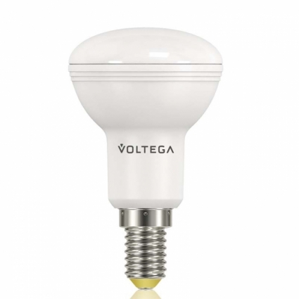 Voltega Лампа светодиодная E14 5,5W 4000К груша матовая VG4-RM2E14cold5W 4711, цвет белый, мощность 5.5 Вт